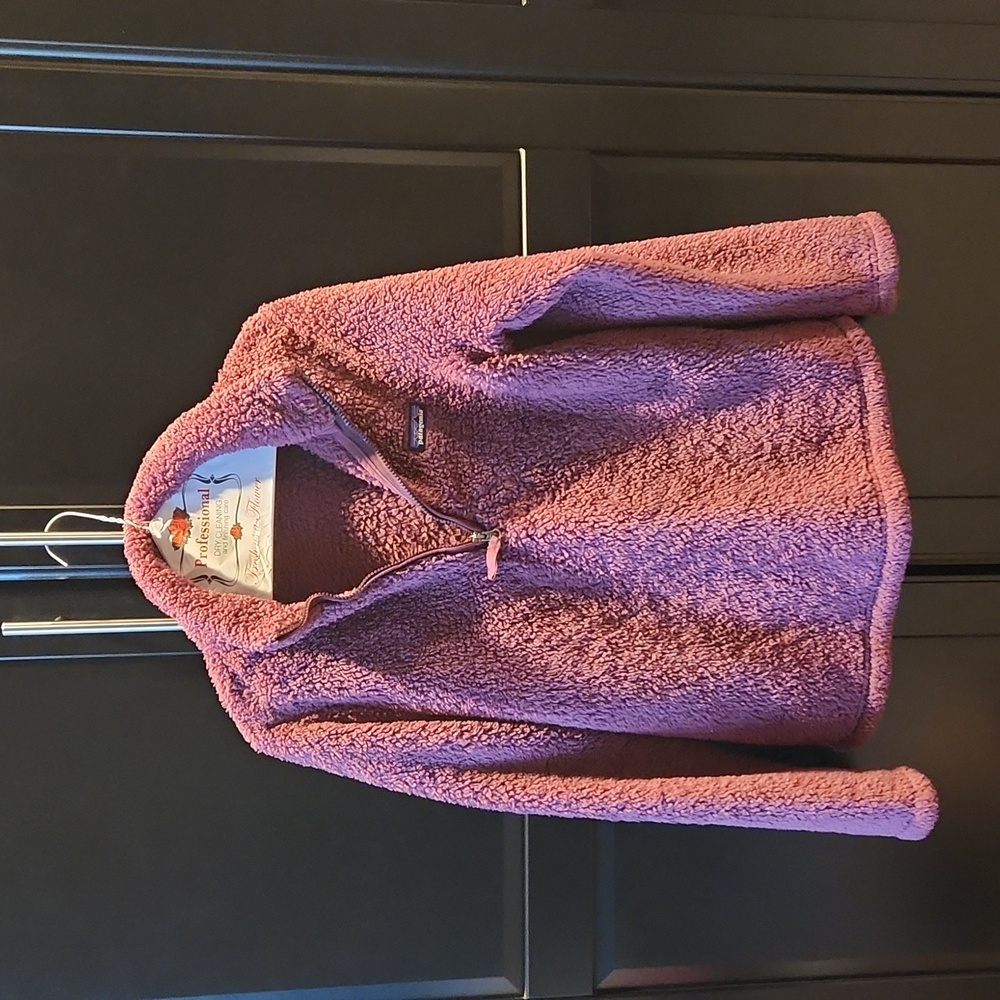 Patagonia sherpa 3/4 zip jacket